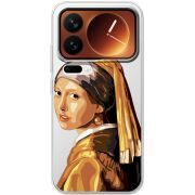 Прозорий чохол BoxFace Xiaomi 17 Pro Девушка с жемчужной серёжкой