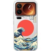 Прозорий чохол BoxFace Xiaomi 17 Pro Большая волна в Канагаве
