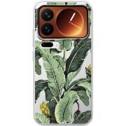 Прозорий чохол BoxFace Xiaomi 17 Pro Banana Leaves
