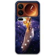 Чохол зі стразами Xiaomi 17 Pro Girl with Umbrella