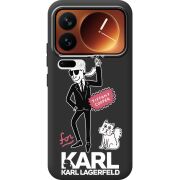 Чорний чохол BoxFace Xiaomi 17 Pro For Karl