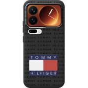 Чорний чохол BoxFace Xiaomi 17 Pro Tommy Print