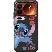 Чорний чохол BoxFace Xiaomi 17 Pro Гавайський гість Stich