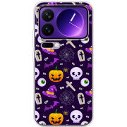 Чохол BoxFace Xiaomi 17 Pro Max Halloween Purple Mood
