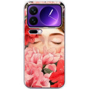 Чохол BoxFace Xiaomi 17 Pro Max Girl in Flowers