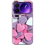 Чохол BoxFace Xiaomi 17 Pro Max Сердечки