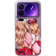 Прозорий чохол BoxFace Xiaomi 17 Pro Max Mouse Girls