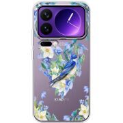 Прозорий чохол BoxFace Xiaomi 17 Pro Max Spring Bird