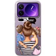 Прозорий чохол BoxFace Xiaomi 17 Pro Max Super Mama