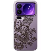 Прозорий чохол BoxFace Xiaomi 17 Pro Max Chinese Dragon
