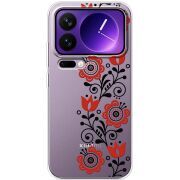 Прозорий чохол BoxFace Xiaomi 17 Pro Max Ethno Ornament