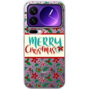 Прозорий чохол BoxFace Xiaomi 17 Pro Max Vintage Christmas Pattern