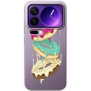 Прозорий чохол BoxFace Xiaomi 17 Pro Max Donuts