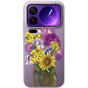 Прозорий чохол BoxFace Xiaomi 17 Pro Max My Bouquet