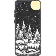 Черный чехол Uprint Huawei Y6 2018 