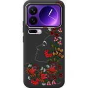 Чорний чохол BoxFace Xiaomi 17 Pro Max 3D Ukrainian Muse