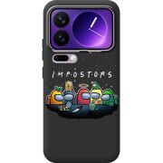 Чорний чохол BoxFace Xiaomi 17 Pro Max Among Us Impostors