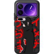 Чорний чохол BoxFace Xiaomi 17 Pro Max Учиха Итачи