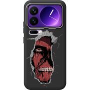 Чорний чохол BoxFace Xiaomi 17 Pro Max Нападение на Титана