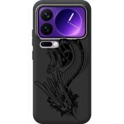 Чорний чохол BoxFace Xiaomi 17 Pro Max Snake