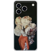 Чохол BoxFace ZTE Blade A76 4G Exquisite White Flowers