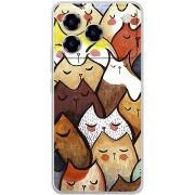 Чохол BoxFace ZTE Blade A76 4G Sleepy Cats