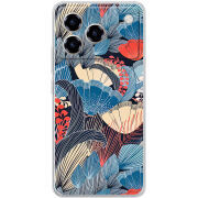 Чохол BoxFace ZTE Blade A76 4G Blue Herb