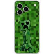 Чохол BoxFace ZTE Blade A76 4G Minecraft Creeper