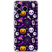 Чохол BoxFace ZTE Blade A76 4G Halloween Purple Mood