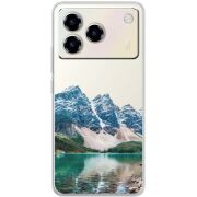 Прозорий чохол BoxFace ZTE Blade A76 4G Blue Mountain