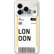 Прозорий чохол BoxFace ZTE Blade A76 4G Ticket London