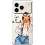 Прозорий чохол BoxFace ZTE Blade A76 4G Live The Moment