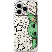 Прозорий чохол BoxFace ZTE Blade A76 4G Baby Yoda