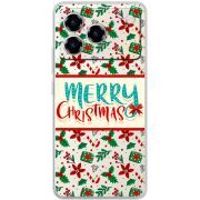Прозорий чохол BoxFace ZTE Blade A76 4G Vintage Christmas Pattern