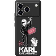 Чорний чохол BoxFace ZTE Blade A76 4G For Karl