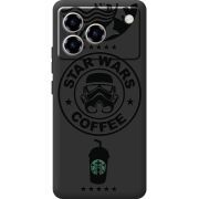 Чорний чохол BoxFace ZTE Blade A76 4G Dark Coffee