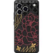 Чорний чохол BoxFace ZTE Blade A76 4G FranceFlowers