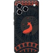 Чорний чохол BoxFace ZTE Blade A76 4G Ornament