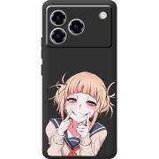 Чорний чохол BoxFace ZTE Blade A76 4G Himiko Toga Smile