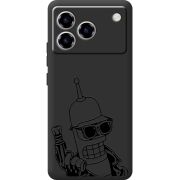 Чорний чохол BoxFace ZTE Blade A76 4G 