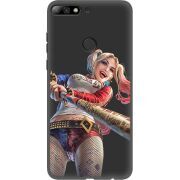 Черный чехол Uprint Huawei Y7 Prime 2018 / Honor 7C Pro Happy Harley Quinn