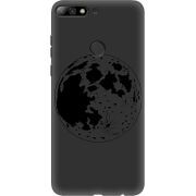 Черный чехол Uprint Huawei Y7 Prime 2018 / Honor 7C Pro Planet