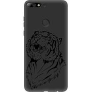 Черный чехол Uprint Huawei Y7 Prime 2018 / Honor 7C Pro 