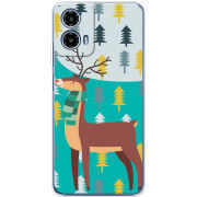 Чохол BoxFace Motorola Moto G35 Foresty Deer