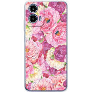 Чохол BoxFace Motorola Moto G35 Pink Peonies