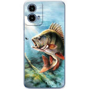 Чохол BoxFace Motorola Moto G35 Полосатый Бандит