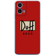 Чохол BoxFace Motorola Moto G35 Duff beer