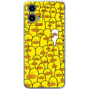 Чохол BoxFace Motorola Moto G35 Yellow Ducklings