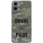 Чохол BoxFace Motorola Moto G35 Drone Pilot
