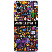 Чохол BoxFace Motorola Moto G35 Minecraft Mobbery